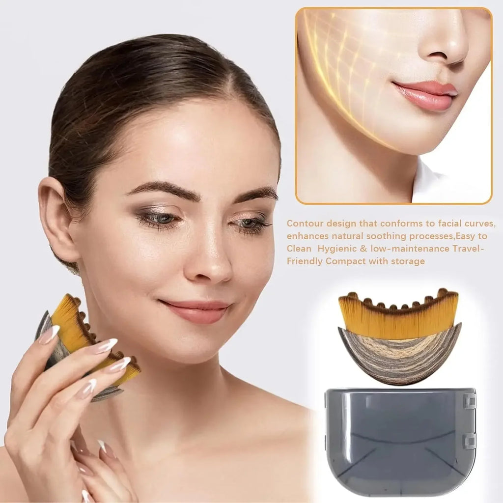 Masajeador Facial de Drenaje Linfático — Define Mandíbula y Contorno